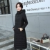 Áo khoác cotton chống mùa cho nữ dài và nhẹ, mỏng Phiên bản Hàn Quốc của áo khoác cotton trùm đầu xuống áo khoác cotton trung tính cho mẹ áo phao burberry nữ Bông