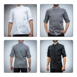 古雷米 Шеф -повара обслуживание мужская семерые рукав осенний винный ресторан ресторан для выпечки