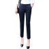 2020 mùa xuân và mùa thu mới Professional CV Quần nữ quần đen làm việc quần Straight Pants nhỏ Giải trí Chín quần 