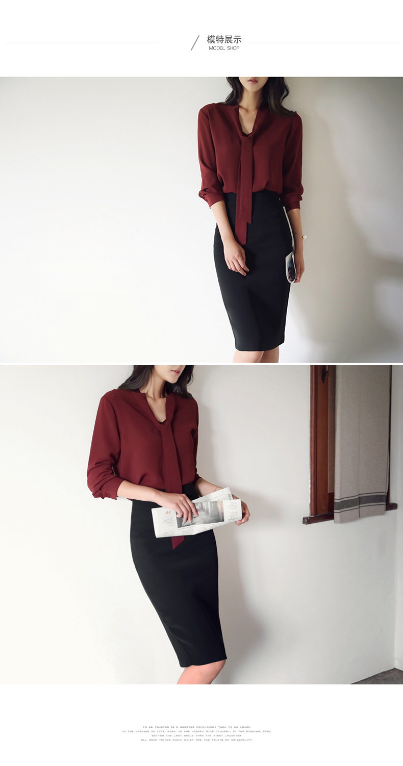 Cung dài tay áo chiffon nữ 2018 mùa xuân và mùa hè mới Hàn Quốc phiên bản của áo sơ mi đáy lỏng chuyên nghiệp mặc áo sơ mi trắng áo sơ mi form rộng nữ