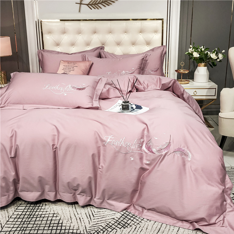 Upscale Fuana Four pieces sets 100 All cotton pure cotton Official flagship store Spring and autumn bed linen bedding bedding