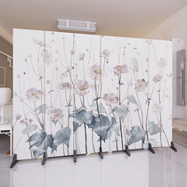 Screen partition Living room folding mobile European style simple modern office decoration Bedroom beauty salon simple folding screen