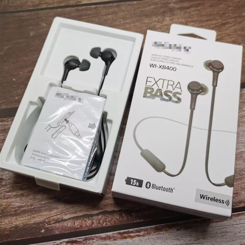 Suitable for Sony Wi-Xb400 In-Ear Neckband Wireless Bluetooth Headphones with Sports Heavy Bass and Magnetic Attraction Wholesale Suitable for Sony Wi-Xb400 In-Ear Neckband Wireless Bluetooth Headphones with Sports Heavy Bass and Magnetic Attraction Wholesale