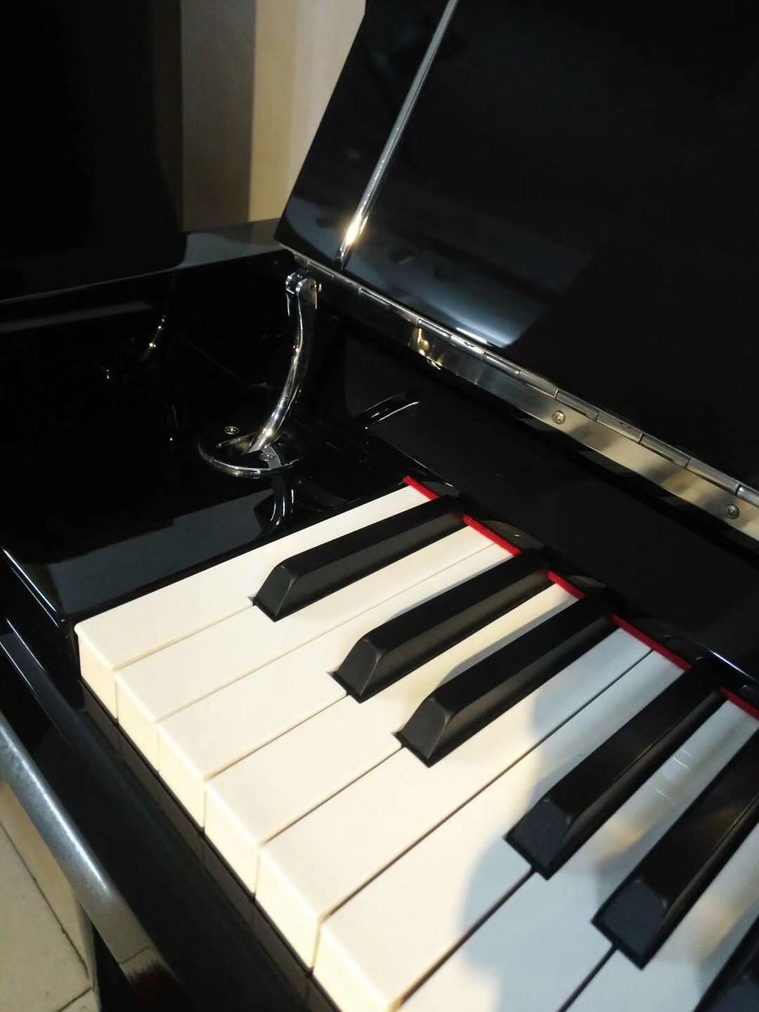 Mô hình đàn piano KAWAI KU-C1 9.5 mới 2014 sản xuất sử dụng trạng thái nhàn rỗi nửa năm - dương cầm đàn piano casio