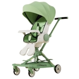 Импортная складная тележка для выхода на улицу для новорожденных с сидением, защита от опрокидывания