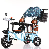 Solid Tire_a Blue+Push Bar+Double Guardrail+Music+Cartoon Orchid Say Sale