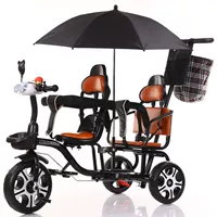 Сплошная плода шина_ черная+push -бар+двойная ограждения+музыка+черный зонтик