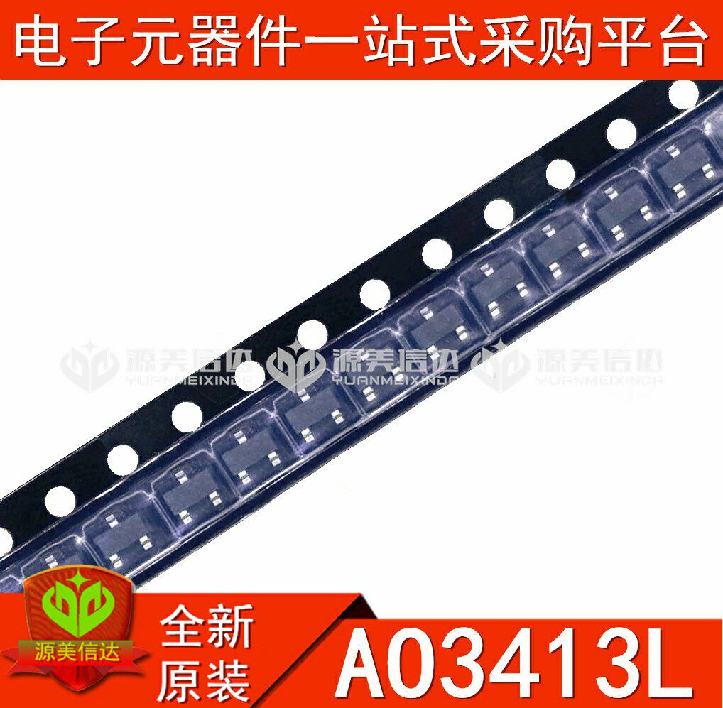 New original AO3413L 3413 SMD SOT23-3 N-channel transistor MOS field effect transistor