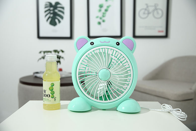 quạt gió mini Phim hoạt hình nhỏ quạt nhỏ sinh viên ký túc xá cắm điện nhỏ quạt nhỏ nhà giường văn phòng câm - Quạt điện quạt 12v