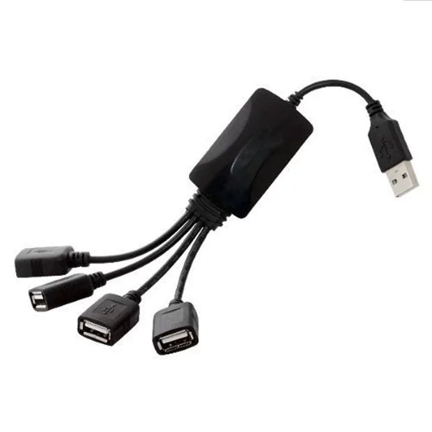 Bạch tuộc máy tính hub USB HUB 1 trì hoãn bốn bốn Trailer 4 giãn nở xốp giao diện usb bên ngoài - USB Aaccessories sạc type c