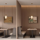 Nordic Simple Restaurant Chandelier with Spotlight Light Luxury Designer Catering Hot Pot Restaurant Cafe Bar Bedside Chandelier
