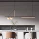 Scandinavian Simple Long Restaurant Bar Chandelier Commercial Office Space Designer Model Room Exhibition Hall Home Lamps