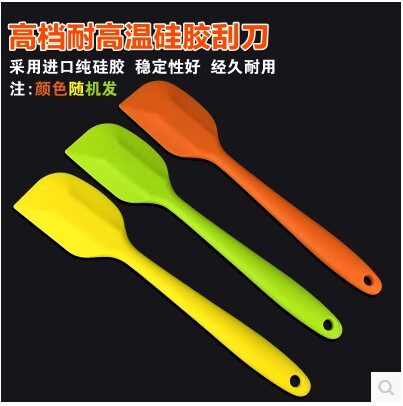 Baking Color One-piece Silicone Scraper Size scraper Scraper Cake Cream HIGH TEMPERATURE RESISTANT STIRRING KNIFE