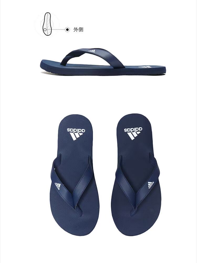 Giày Adidas dép nam 2019 mùa hè nhẹ thể thao giày đi biển thông thường dép xỏ ngón F35029 - Dép thể thao dép sục