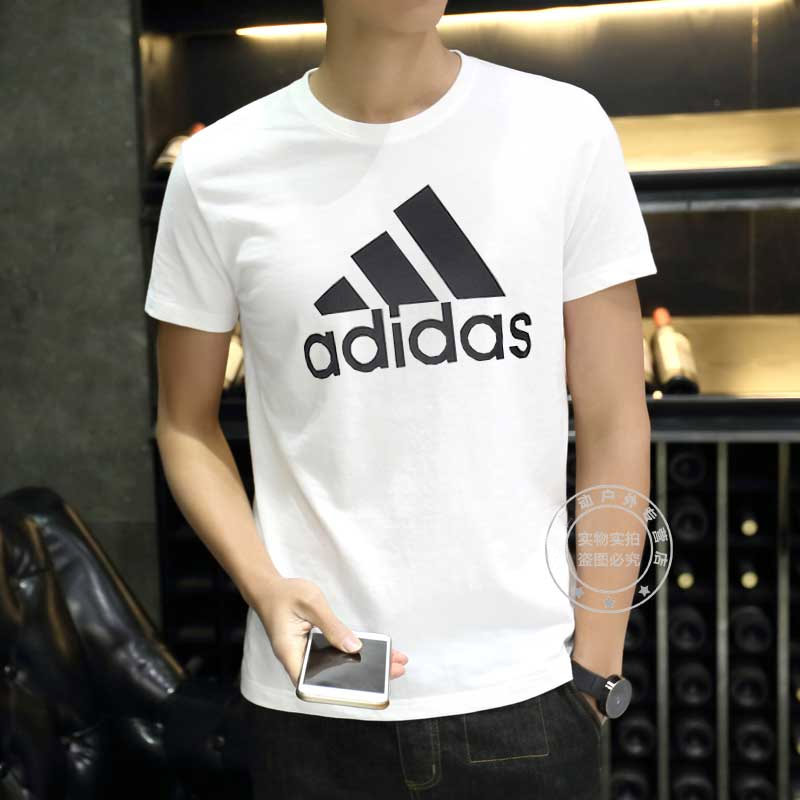Bộ đồ nam Adidas 2019 hè mới diện đồ thể thao giản dị áo thun ngắn tay thoáng khí 5 quần - Thể thao sau bộ quần áo the thao nam adidas mùa đông