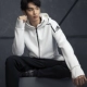 Adidas nam 2018 mùa thu ZNE3.0 thể thao trùm đầu áo khoác đan giản dị CW0259