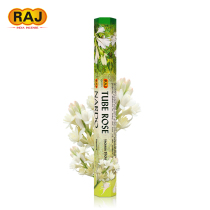 RAJ Indian fragrant evening Jade TUBEROSE Indian original imported handmade aromatherapy incense incense line incense 145