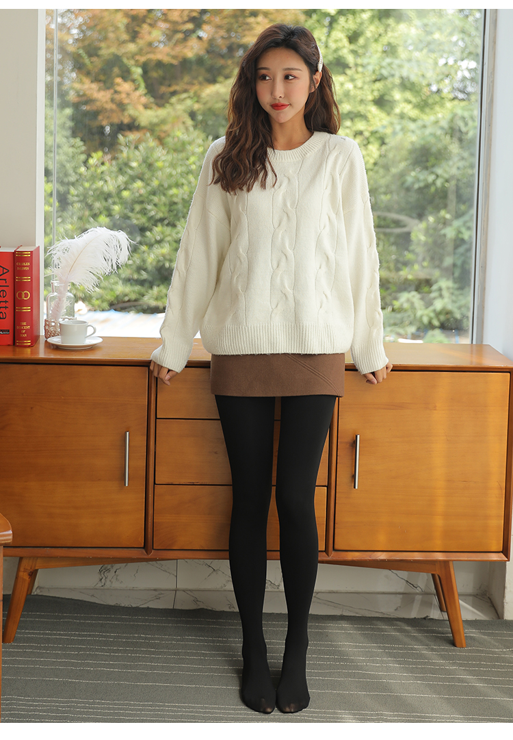 Quần legging mùa đông cộng với nhung dày là quần lửng đen ấm áp mùa xuân và mùa thu vớ mỏng sang trọng quần tất nữ giá tốt