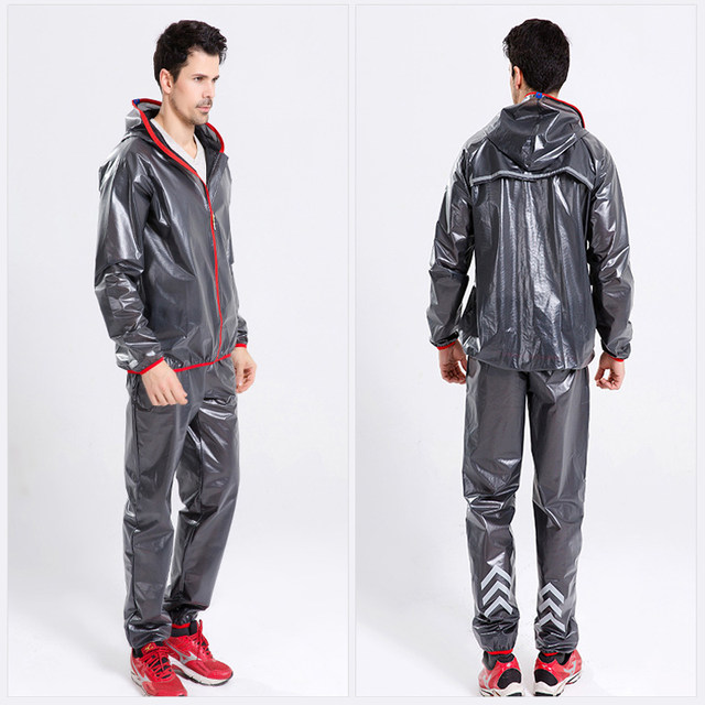 Cycling Raincoat Mountain Bike Mountaineering Split Raincoat and Rain Pants Set for Men and Women Adult Outdoor Sports Gear