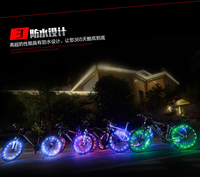 Eclairage pour vélo KINGSIR - Hot Wheels Lumières - Ref 2397984 Image 31