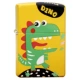 Mỹ gốc Zippo Zippo dầu hỏa nhẹ hơn chính hãng chống gió Cá tính bộ sưu tập khủng long nhỏ nam cá tính - Bật lửa bật lửa đẹp giá rẻ