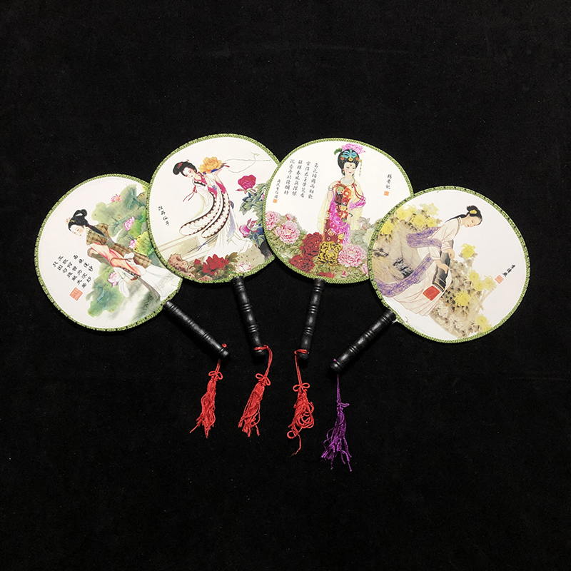 Children's dance fan Ethnic folk Chinese dance Seven Class Appraisal Exam Special Ensemble Fan Props Full Group Dancing Ancient Wind Fan