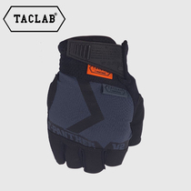 TACLAB T-PANTHER Panther anti-impact amorti tactique cyclisme extérieur demi-doigt respirant gants dété