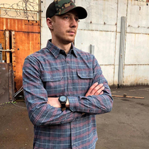 Heikon Helicken Tactical Grey Man Shirt Flannel Autumn Winter Mens Outdoor Casual Breathable Long Sleeves GREYMAN