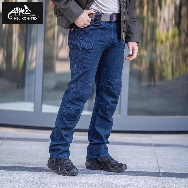Helikon Heliken UTP multi-pocket men's tactical jeans wear-resistant trousers UTL stretch outdoor jeans
