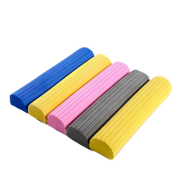 PVC microfiber super absorbent 28cm sponge collodion mop head replacement head mop universal folding type