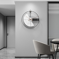 Personality Modern Minimalist Creative Living Room Fashion Table Hanging Wall Art Fashion Nordic Light Lavish Timeclock Clock Hanging Clock