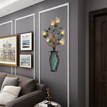  Three-dimensional wrought iron Nordic wall decoration Living room decoration Dining room wall background wall Entrance wall Creative Aisle wall decoration