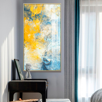 Crystal porcelain painting Nordic light luxury living room bedroom porch wall decoration painting corridor aisle hair tree hanging painting