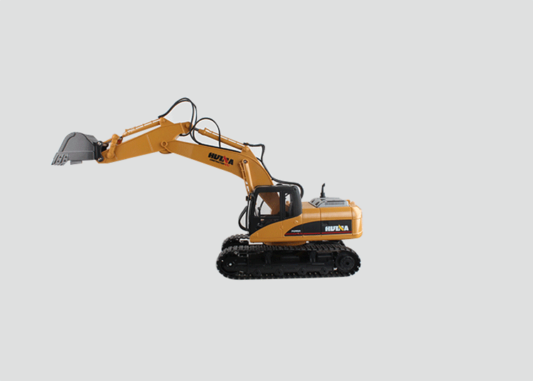 Máy xúc đồ chơi điện không dây điều khiển từ xa xe móc máy trẻ em đồ chơi cậu bé điều khiển từ xa xe kỹ thuật máy xúc đồ chơi điều khiển bằng tay