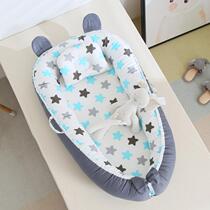 Pure Cotton Crib Mid Bed Portable removable washing with quilt Baby Sleeping Bed Newborn Bionic Bed Baby Nest