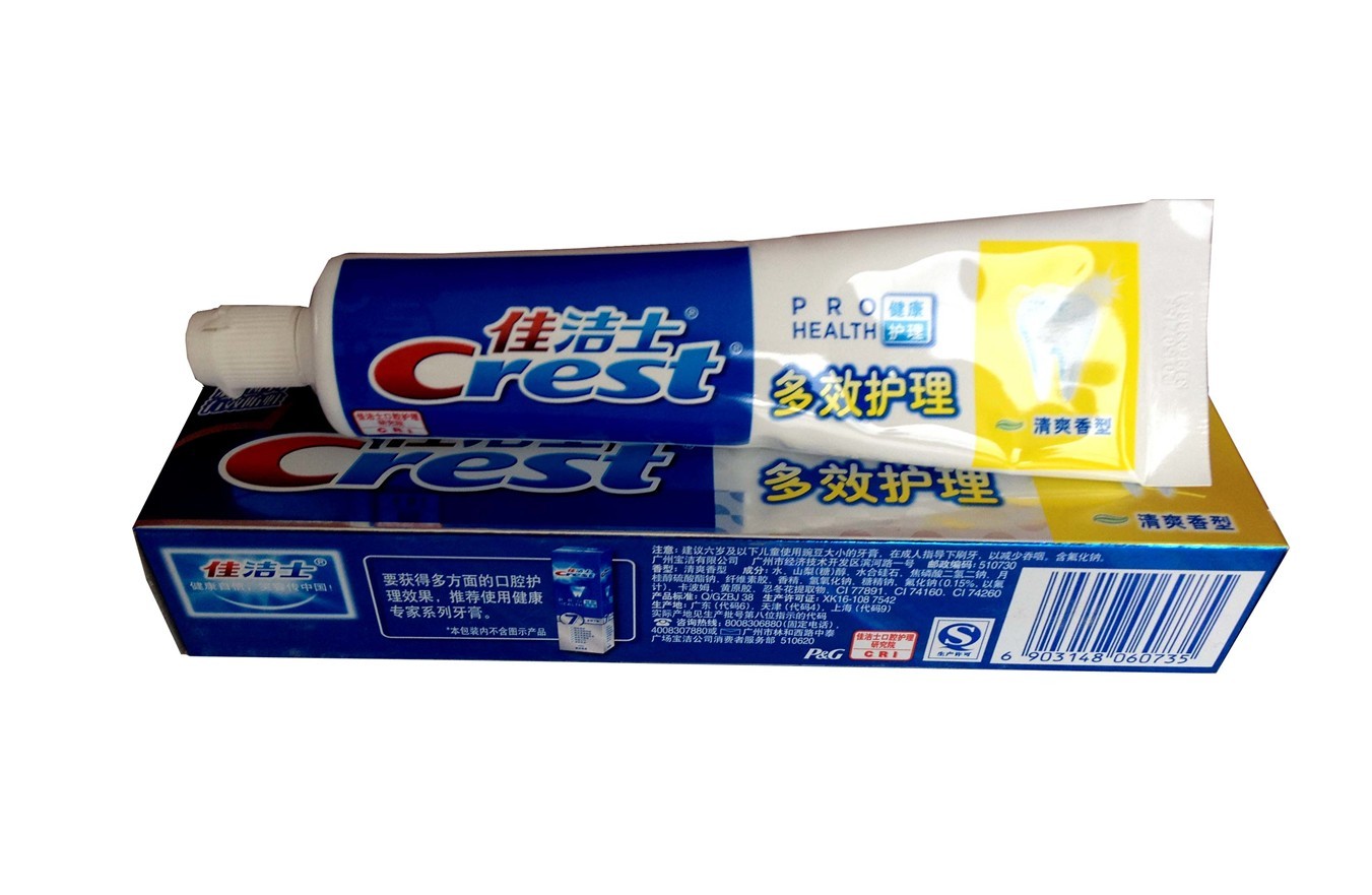 佳洁士多效护理牙膏120g（清爽香型）