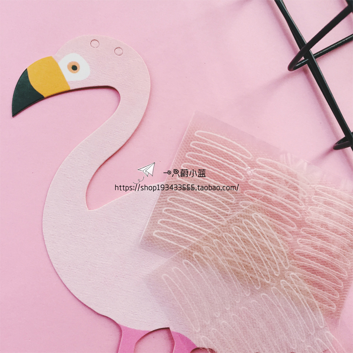 yukano mesh invisible mesh natural lace double eyelid sticker Weibo recommended collection style