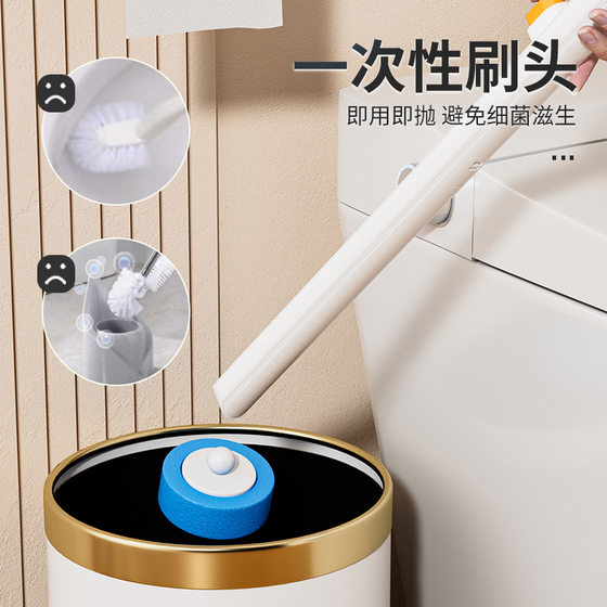 壁挂通用海绵挂壁式卫生间清洁无死角一次性马桶刷套装除臭抑菌