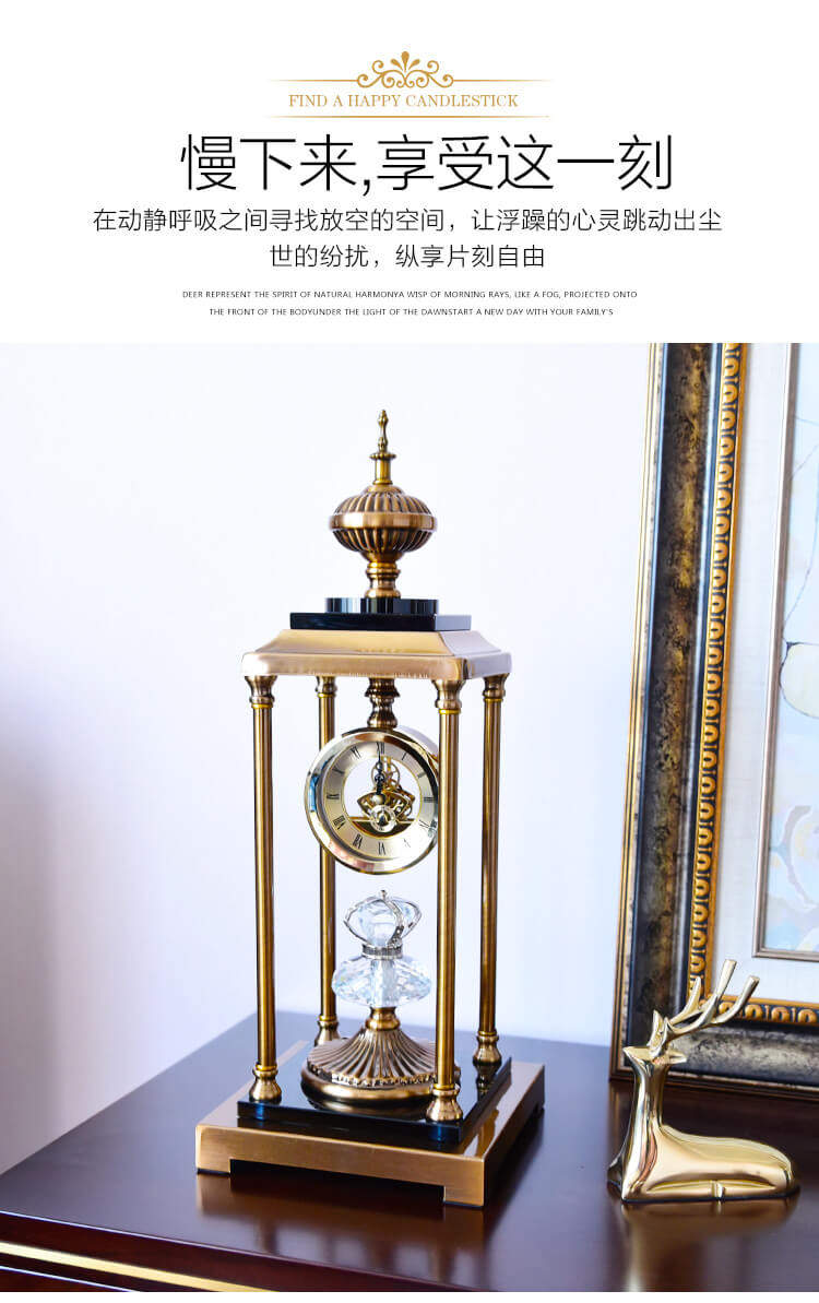 Вилла, креативные часы для гостиной, декор, европейский стиль, в американском стиле 