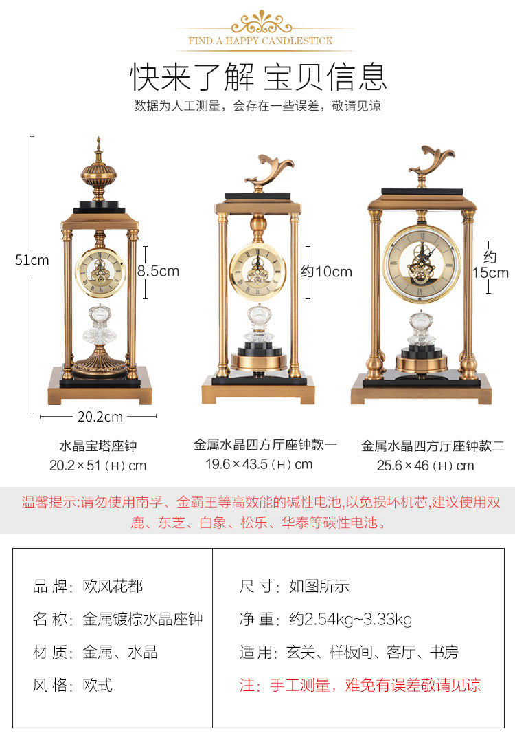 Вилла, креативные часы для гостиной, декор, европейский стиль, в американском стиле 