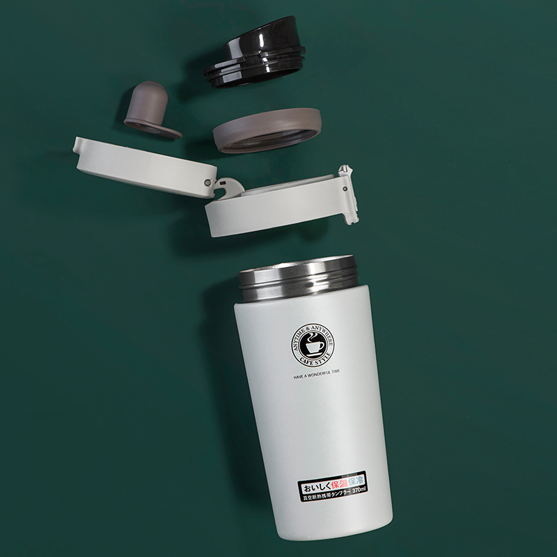 Japan ASVEL coffee insulation accompanying cup for men and women creative trend portable student stainless steel car water cup