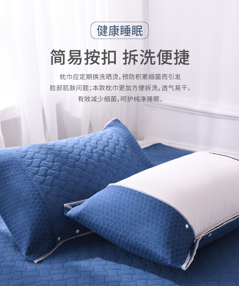 Bù nhìn gối gối bông có nghĩa là cặp đôi một cặp cao cấp đơn giản Bắc Âu dày bông gạc khăn gối - Khăn gối vỏ gối đẹp