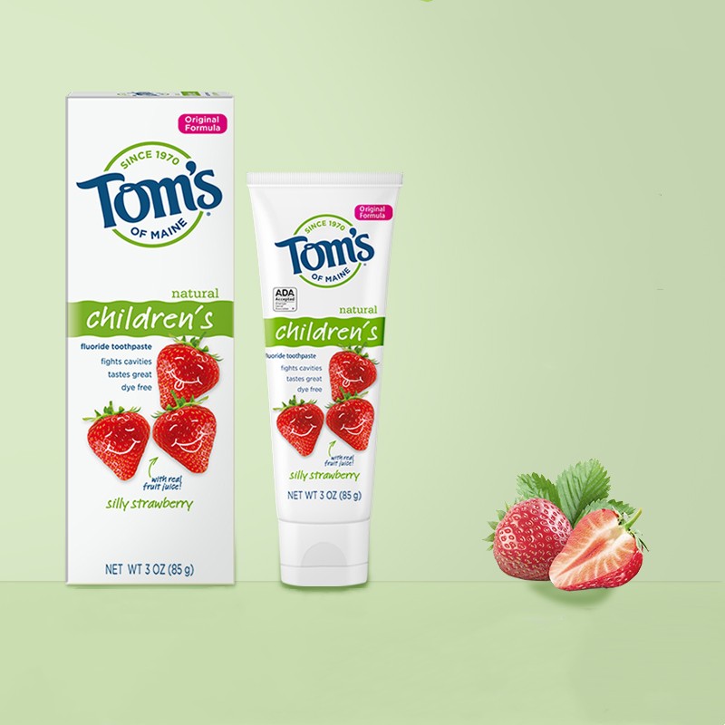 Toms汤姆小屋儿童防蛀含氟牙膏