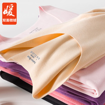 Non-trace thermal underwear women plus velvet thick double-sided self-heating long sleeve base shirt coat autumn clothes women winter