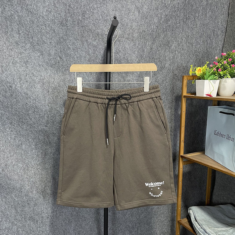 Kajia Clearance Men's Summer New Heavyweight Pure Cotton Casual Versatile Letter Print American Style Shorts 1335 Kajia Clearance Men's Summer New Heavyweight Pure Cotton Casual Versatile Letter Print American Style Shorts 1335