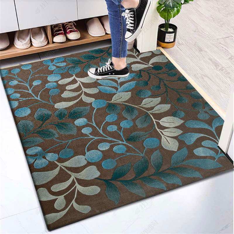 Minimalist modern Nordic Absorbent Non-slip Mat Ground Mat Carpet Entrance Doors Genguan Foot Mat Bedroom Door Cushion Floor Mat