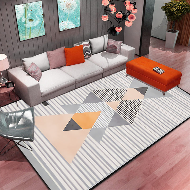 Phong cách châu Âu thảm sàn sofa phòng khách bảng mat phòng ngủ thảm thảm bên cạnh giường tatami nhà hình chữ nhật phòng - Thảm thảm long