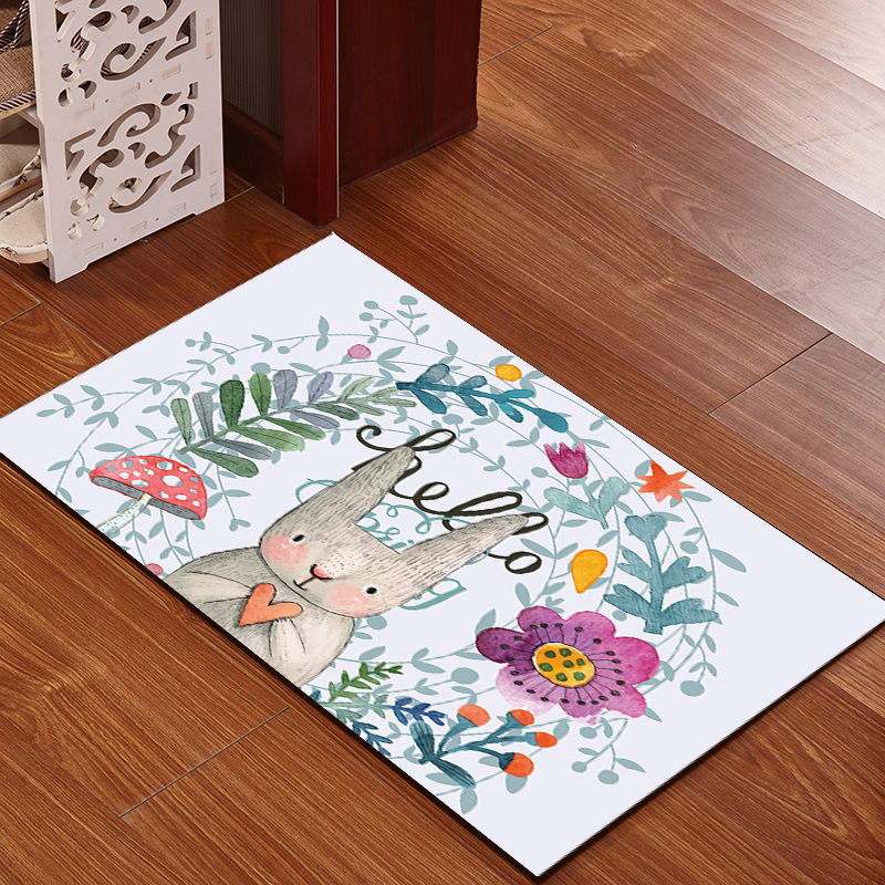 Thảm trải sàn nhà thảm thảm cửa phòng ngủ nhà bếp phòng tắm thấm thảm phòng tắm nhà chống trượt thảm sàn thảm nhựa trải sàn vân gỗ