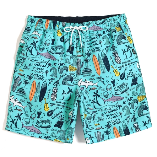 盖浪 Пляжные быстросохнущие штаны, шорты, размер, свободный крой