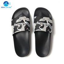 Cover the new fashion home mens slippers tide personality outside the beach Beach outdoor China crane Tide brand
